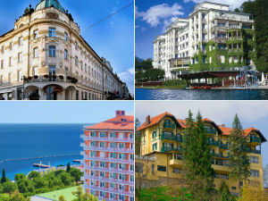 Collage of Slovenia hotels