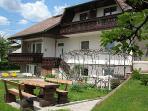 Exterior of Apartments Kristan in Bled, Slovenia