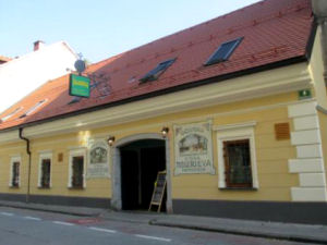 Exterior of Guesthouse Stari Tisler in Ljubljana, the capital of Slovenia