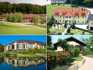 Collage of Podcetrtek accommodations