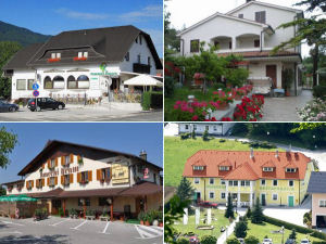 Collage of Slovenia guest houses