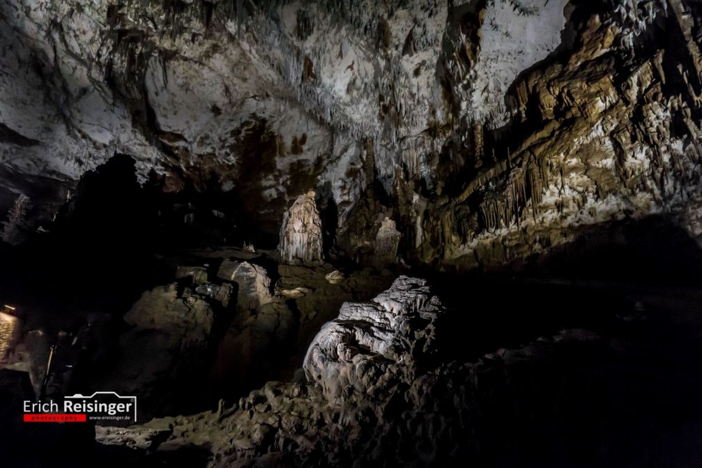 An extraordinary view inside the Skocjan Caves in Slovenia