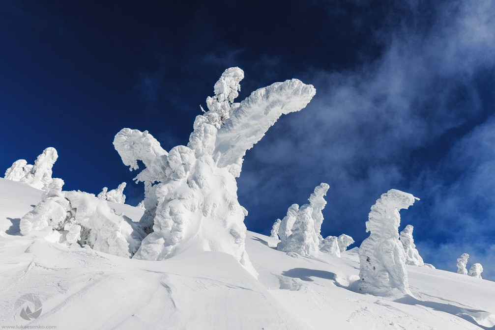 A severe Winter in the Slovenian Alps