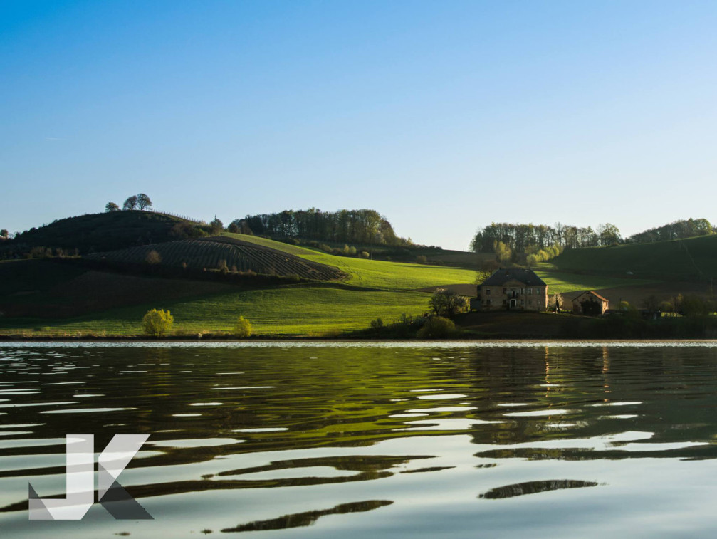 Lake Pernica in the Styria region of Slovenia