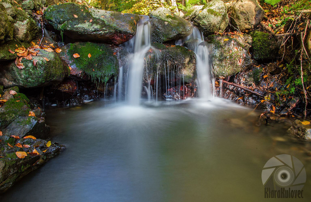 Smartno Ob Paki, Slovenia waterfall