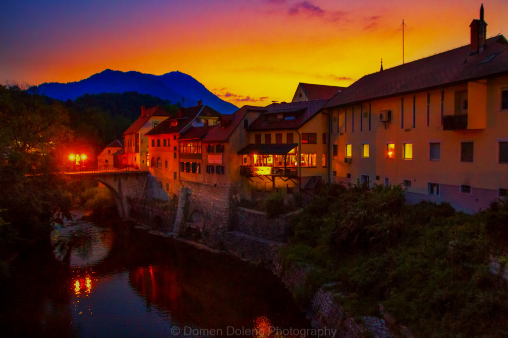 Skofja Loka, the most beautifully preserved medieval town in Slovenia