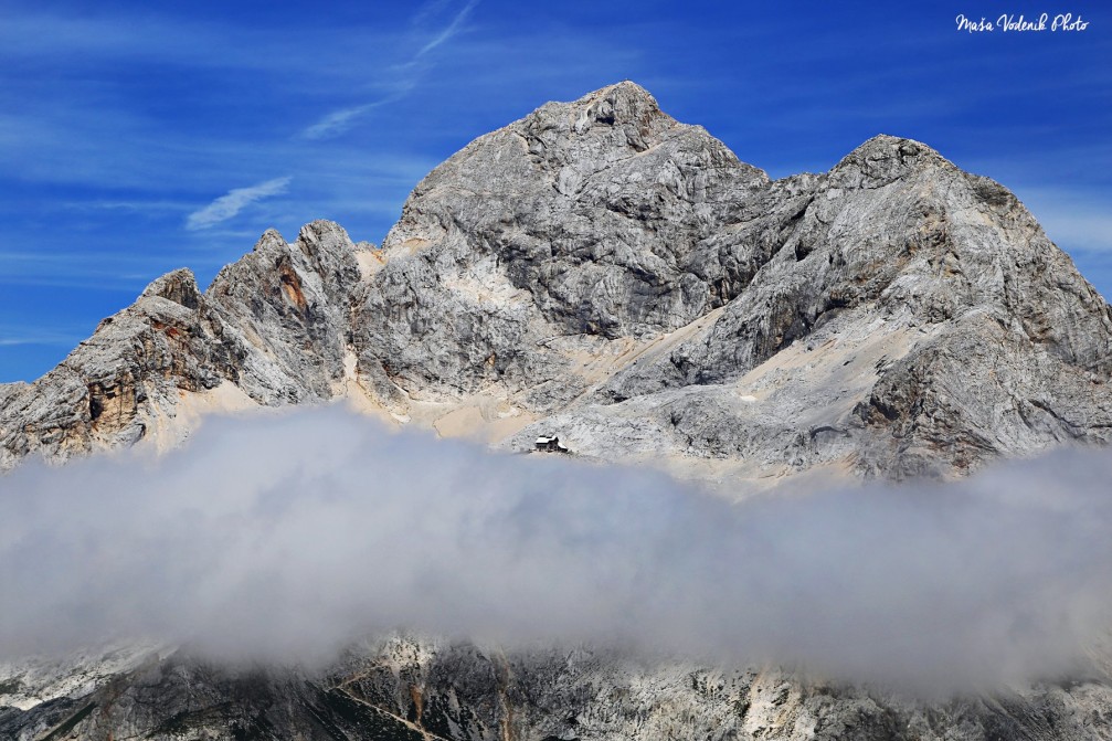 Mount Triglav, the highest peak in the Julian Alps, Slovenia