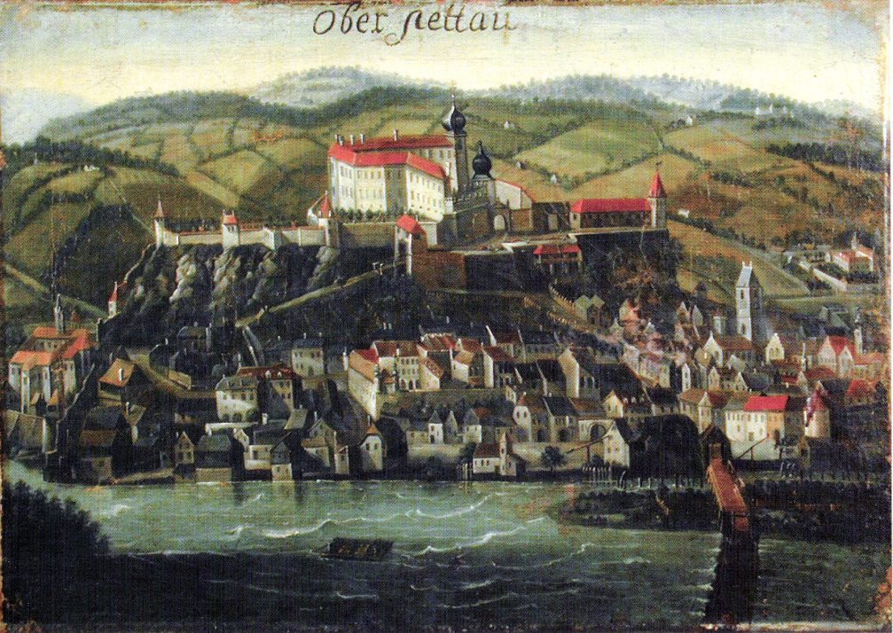 An old painting of Ptuj from 1687