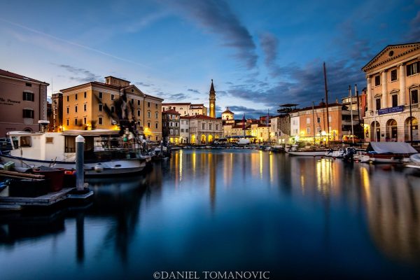 Piran, the prettiest town on the Adriatic coast of Slovenia