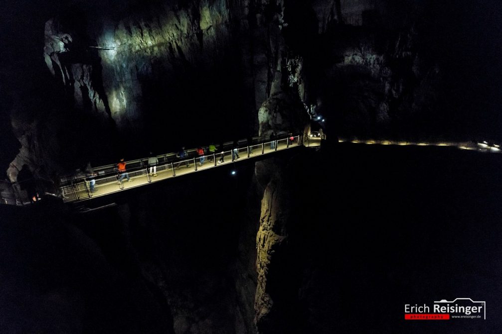 The Skocjan Caves with the largest discovered underground cavern in all of Europe