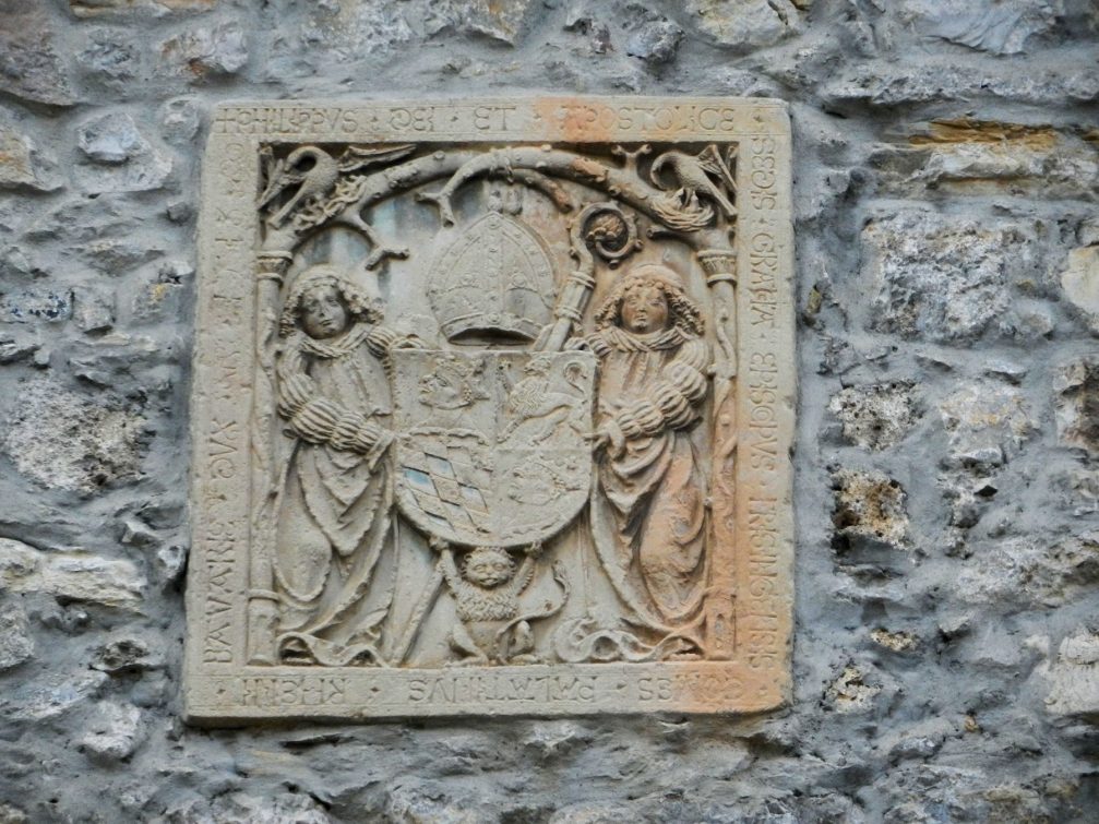 Detail on the Town Granary in Skofja Loka, Slovenia