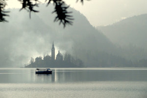 Dreamlike Lake Bled in Slovenia