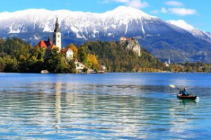 Julian Alps in Northwestern Slovenia