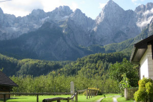 Julian Alps in Slovenia