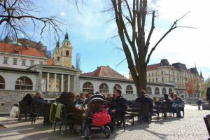 Ljubljana cafe culture