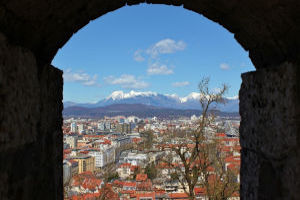 Ljubljana Castle view, like a fairytale