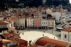 Piran, perhaps the most prettiest town of Slovenia