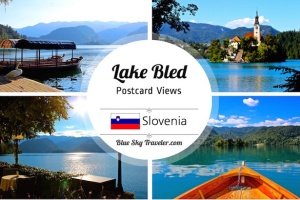 Postcard Views at Lake Bled