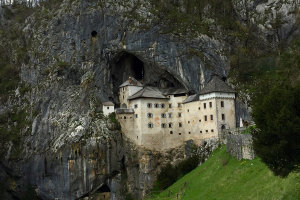 Well worth a visit to Predjama Castle, a gravity defying castle set into a natural cave