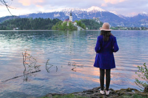 This may be the Most Romantic Lake in the World, Lake Bled, Slovenia