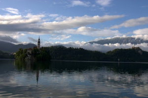 View of Bled Island and Bled Castle