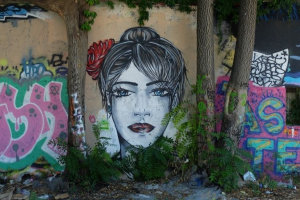 Squat in Metelkova, Slovenia