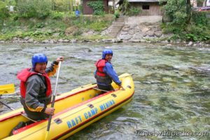 White Water Rafting on the Savinja River, Slovenia