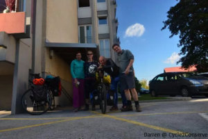 Cycle touring Slovenia, Skofja Loka to Croatian border