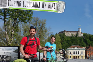 Touring the wonderfully green, friendly and alternative Ljubljana on a bike