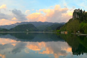 Magic in Lake Bled, Slovenia