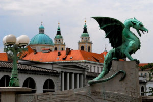 Ljubljana, A City of Castles and Dragons