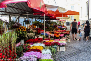 The Riverside Market of Ljubljana