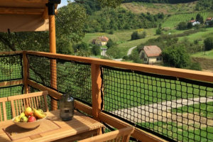 Glamping in rural Slovenia