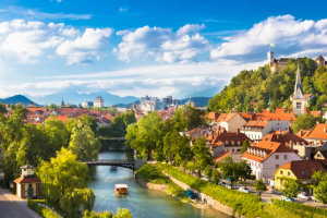 Ljubljana in Slovenia