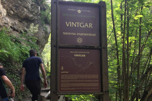 Vintgar Gorge in Slovenia