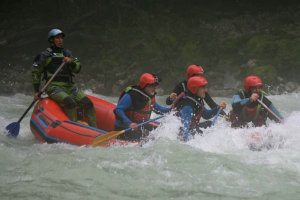 White-water Rafting In Slovenia