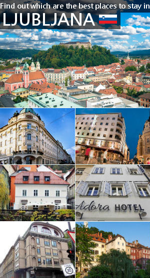 Places to stay in Slovenia's capital Ljubljana