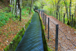 The Rake Water Channel In Idrija