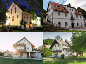 Collage of Places to stay in Idrija, Slovenia