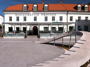 Exterior of Postojna Cave Rooms And Apartments Proteus in Slovenia