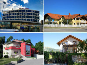 Collage of Places to stay in Postojna, Slovenia