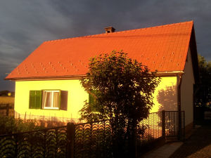 Exterior of Apartments Isabella in Ptuj, Slovenia