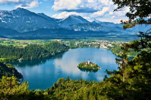 View of Bled, Slovenia