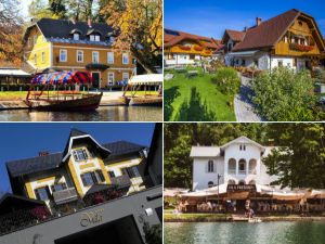 Collage of Lake Bled guest houses