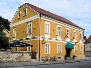 Exterior of Park Hotel Ptuj in Slovenia