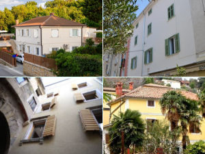 Collage of Piran guest houses