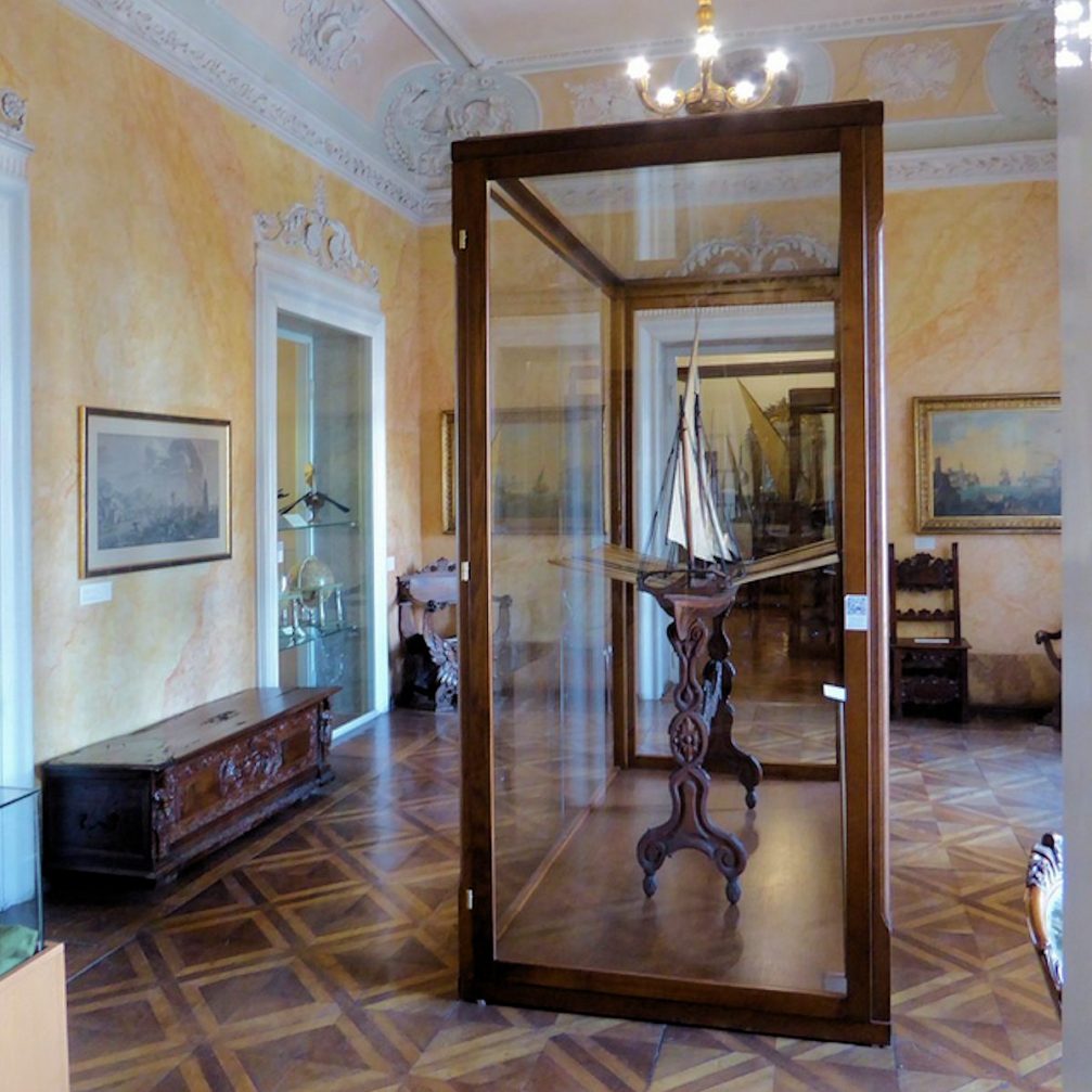 Interior of the Sergej Masera Maritime Museum In Piran