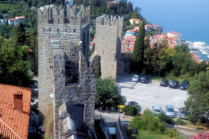 View of the Piran Town Walls