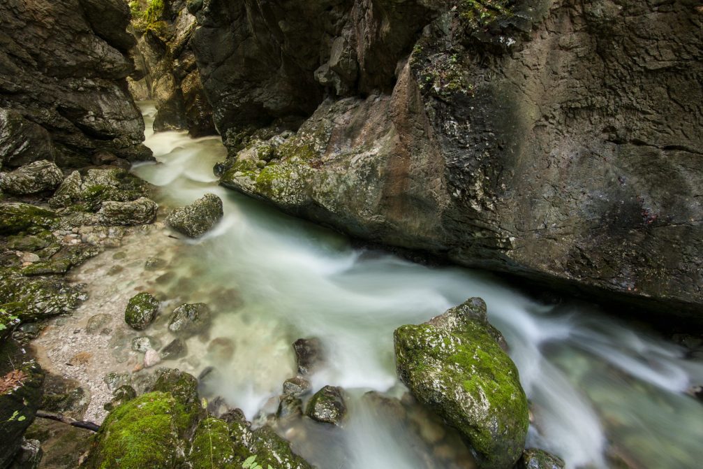 Mostnica Gorge, a beautiful natural attraction in Bohinj