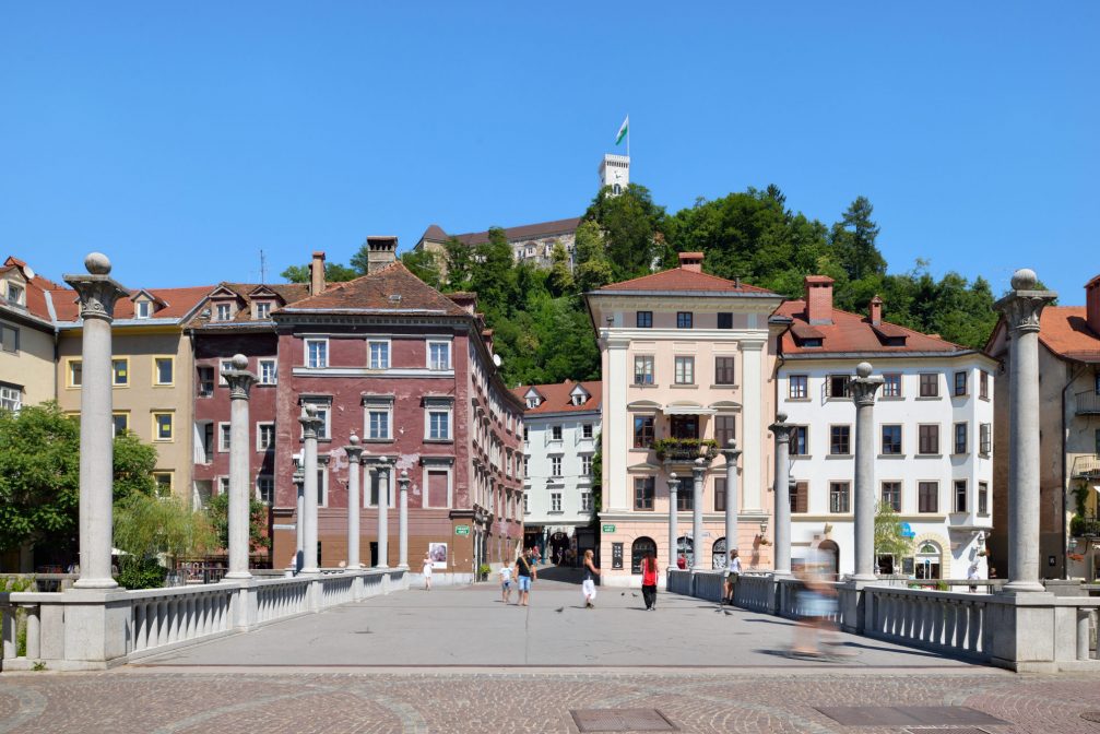 View of Ljubljana, the capital of Slovenia